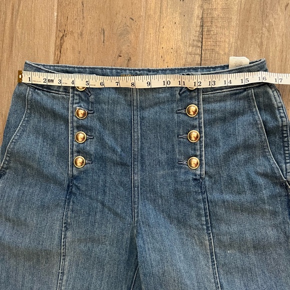 Michael Kors Women’s Sailor Front Flare Jean size 10 - Picture 6 of 10